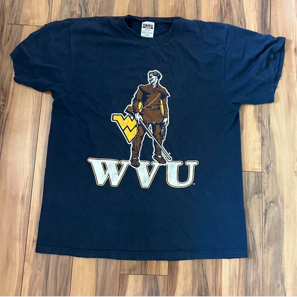 Vintage Navy WVU Graphic Tee